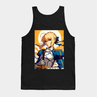 Anime Wonderland: Whimsical Art Prints Featuring Manga-Inspired Designs for Otaku Bliss! Tank Top